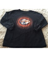 Denver Broncos Boys Kids Youth Black Long Sleeve Shirt Football Helmet 7-8 - $11.34 CAD