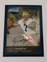 Ingle Martin Green Bay Packers 2006 Bowman Chrome Certified Autograph Card #254 - £3.85 GBP