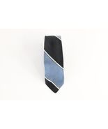 Vtg 60s Rockabilly Distressed Striped Color Block Silk Neck Tie Wedding ... - $364.33 MXN
