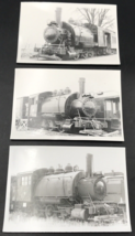 3 Diff Commonwealth Edison Public Service Co #7 0-6-0T Baldwin Locomotive Photos - £16.78 GBP