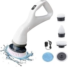 Electric Spin Scrubber Rechargeable Power Cleaning Brush US Plug - £42.47 GBP