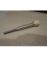 Harley CV Carb Custom idle screw Stainless steel &amp; Brass knurled top - £18.43 GBP