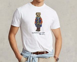 Polo Ralph Lauren Mens Bear Print Cotton Jersey Tee in White-2XL - £32.04 GBP