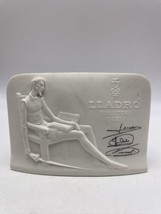 Lladro Collectors Society Don Quixote Porcelain Shell Plaque Signed 1985 Spain - £21.99 GBP