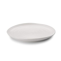 Portmeirion Sophie Conran White Round Platter | 12 Inch Porcelain Serving Tray f - £42.48 GBP