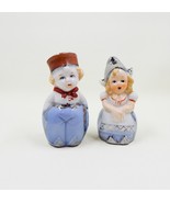 Dutch Boy Girl Salt Pepper Shakers Holland Porcelain Hand Painted Vintag... - £15.72 GBP