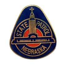 Nebraska Highway Patrol Trooper Police Law Enforcement Enamel Lapel Hat Pin - $14.95