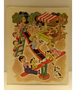 Playskool Golden Press Children Playing Vintage Puzzle 8 x 10 - $13.49