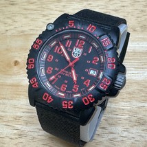 Luminox Swiss Quartz Watch 7050 Unisex 20m Black Rotating Bezel Date New Batter - £113.90 GBP
