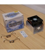 NEW Platinum Intel Pentium 4 Socket 423 3-pin 60mm CPU Heatsink Cooling Fan - $444.76 MXN