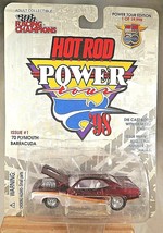 1998 Racing Champions Issue #1 Hot Rod &#39;98 Power Tour &#39;70 Plymouth Barracuda - £9.78 GBP
