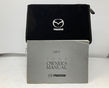 2000 Mazda MPV Owners Manual Handbook with Case OEM H04B16009 - $19.79