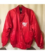 MEN&#39;S LARGE VINTAGE ROMERO TRUCKING JACKET PRATTVILLE ALABAMA USA RED SN... - €31,73 EUR