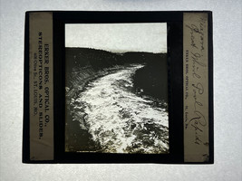 Vintage Black And White Magic Lantern Slide Niagara Whirlpool Rapids - $31.42 CAD