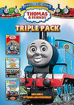 Thomas The Tank Engine And Friends: Triple Pack DVD (2010) Michael Angelis Cert  - £14.92 GBP