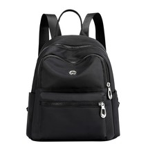 Casual Nylon Women School Backpack Students Girls Waterproof Shoulder Book Bags  - £21.09 GBP