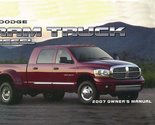 bishko automotive literature 2007 Dodge Ram Diesel Truck Owners Manual U... - £39.28 GBP