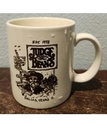 Judge Beans Ceramic Coffee Mug Dallas, Texas &quot;A Cup Of Texas Mud&quot; Read D... - £11.59 GBP