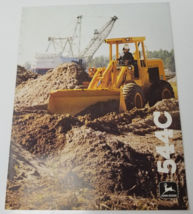 John Deere 544C Sales Brochure 1981 Loader Photos Specifications Baffled Tank - £14.97 GBP