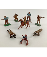 Britains Wild West Mini Figures Toy Soldiers Bandit Military Horse Lot V... - $29.65
