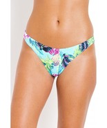  NEW PILYQ Paradise Reversible Basic Full Swim Bikini Bottom Floral L Large - £23.67 GBP
