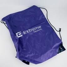Extreme Networks Purple Shoulder Drawstring Shoe Bag - £6.12 GBP