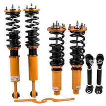4 x Coilovers Lowering Kit + 2 x Rear Camber Arms For Honda Accord 2003-2007 - £486.76 GBP