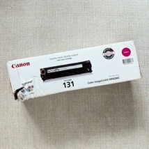 Genuine Canon 131 Magenta Color Laser Toner Cartridge 6269B001 NEW Open Box - £30.53 GBP