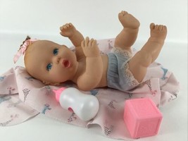 Gerber Baby 16&quot; Doll Lot Full Vinyl Jointed Vintage Drink &amp; Wet 1994 Toy... - $44.50