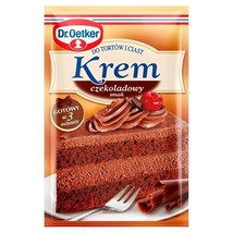 Dr.Oetker CHOCOLATE Cake cream filling 3 minute PREP 1 bag/140gFREE SHIP... - $9.85