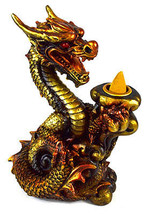 6&quot; Copper Dragon back flow incense burner - $1,419.97 MXN