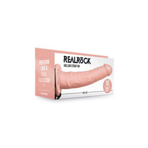 Realrock Hollow Strap-On Without Balls 10&quot; Flesh - $44.90