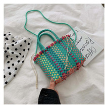 &quot;Hand-woven Hit&quot; Color weaved handbag - $29.95