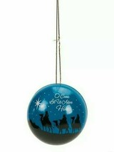 MAKE OFFER》Nativity Scene Silouette Birth Of Jesus Christmas Tree Orname... - $141.27 MXN