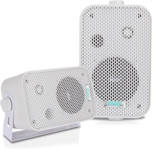 Home Dual Waterproof Outdoor Speaker System - 3.5 Inch Pair of Weatherpr... - $151.46