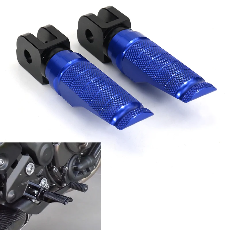 Orcycle front footrests fit for yamaha mt 07 mt07 tracer mt 09 niken xsr700 xj6 fjr1300 thumb200