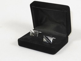 Men J.Valintin Cufflinks by Vitorofolo for French Cuff Shirt V29-41 Silver image 3