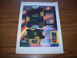 Deluxe Space Invaders Arcade Video Game Large Magazine AD Promo Artwork 1979   - £14.57 GBP