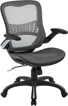 With A Breathable Mesh Seat And Back And A Black Base, This Office Star Desk - $236.99
