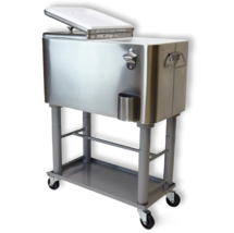 60 QT Detachable Stainless Steel Sports Cooler (Michican State) - £156.04 GBP