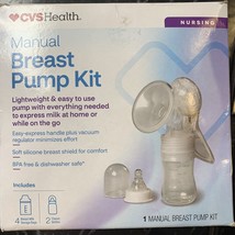 Manual Breast Pump Kit 4 Breast Milk Storage Bags + 2 Bottles - $19.68
