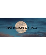 SUPER FULL MOON POWER LUNAR ECLIPSE SPECIAL X 20 SPELLS VOODOO MAKE A WISH - $79.00