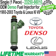 Genuine DENSO x1 Fuel injector for 1993-2003 Toyota Land Cruiser &amp; Lexus LX450 - £40.19 GBP