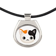 A necklace with a Japanese Bobtail. A new collection with the cute Art-Dog cat - £11.66 GBP