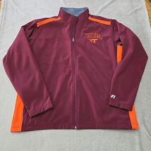 Russell Brand Virginia Tech Hokies Maroon Jacket Mens Size Large College... - $24.75