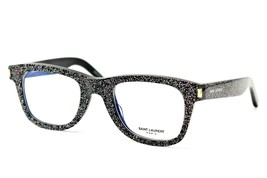 New Saint Laurent SL50 012 Sparks On Black Eyeglasses Authentic Frame 48-22 - £99.03 GBP