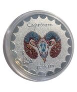 Lucky  &amp; Gift  Colored  Craft  “Capricorn Zodiac   “40mm Big Coin #CL231 - €4,26 EUR