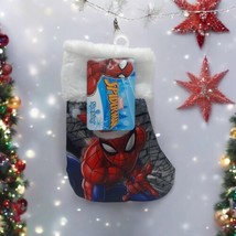 Marvel Spider-Man Christmas Mini-Stocking Grupo Ruz Roughly 7&quot; - $10.88