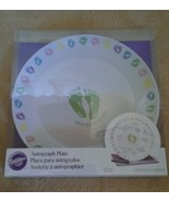 Wilton 10031020 Autograph Plate 12 in. x 12 in.-Baby Feet - $12.99