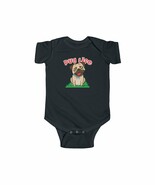 Pug Infant Fine Jersey Bodysuit - $247.51 MXN